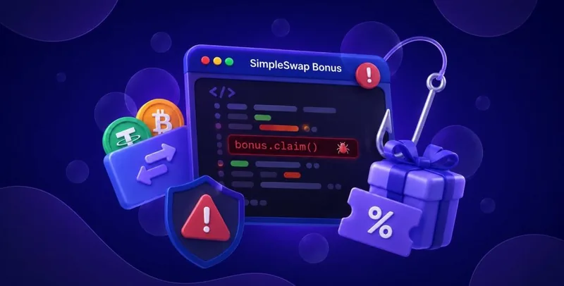 Bonus offers that take — SimpleSwap Know Scam cover