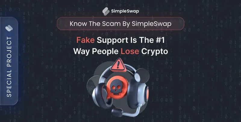 Impostor helpdesks — SimpleSwap Know Scam cover